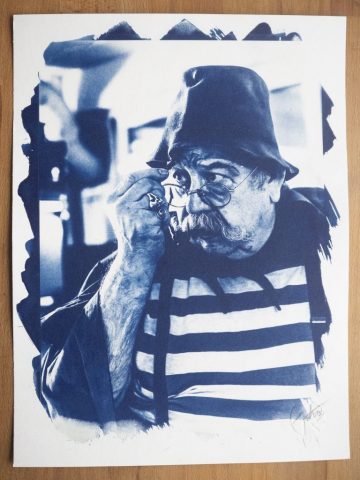 jose-enriquez.es aviación fotografía cianotipia retrato cyanotype portrait photography