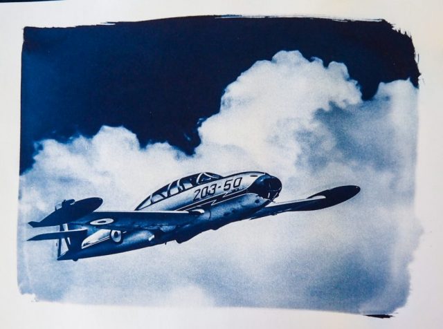jose-enriquez.es aviación fotografía cianotipia retrato cyanotype portrait photography
