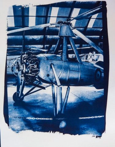 jose-enriquez.es aviación fotografía cianotipia retrato cyanotype portrait photography