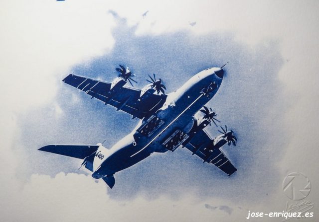 jose-enriquez.es aviación fotografía cianotipia retrato cyanotype portrait photography